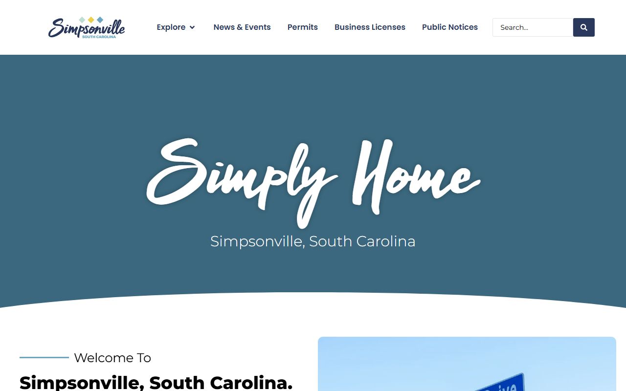 Simpsonville deed records on City of Simpsonville website