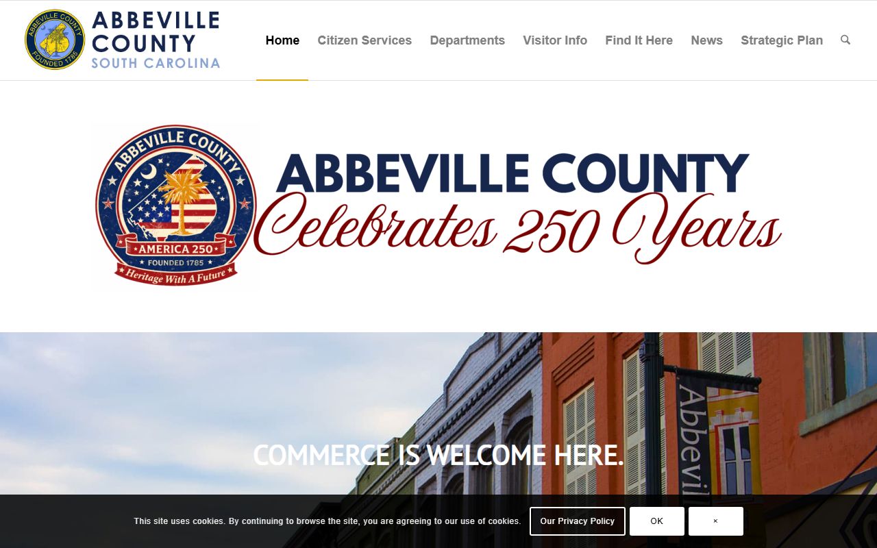 Abbeville County deed records on Abbeville County Government website