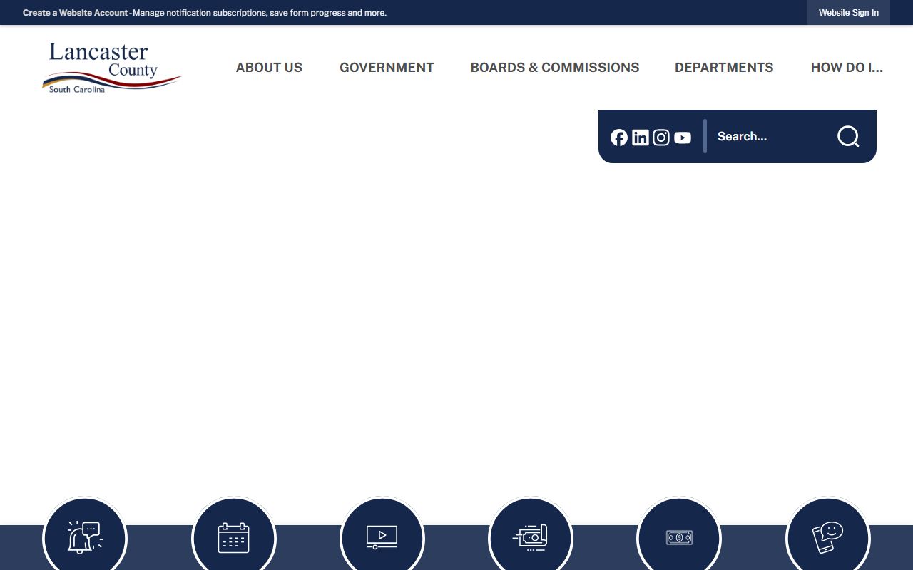 Lancaster County deed records on Lancaster County Government website
