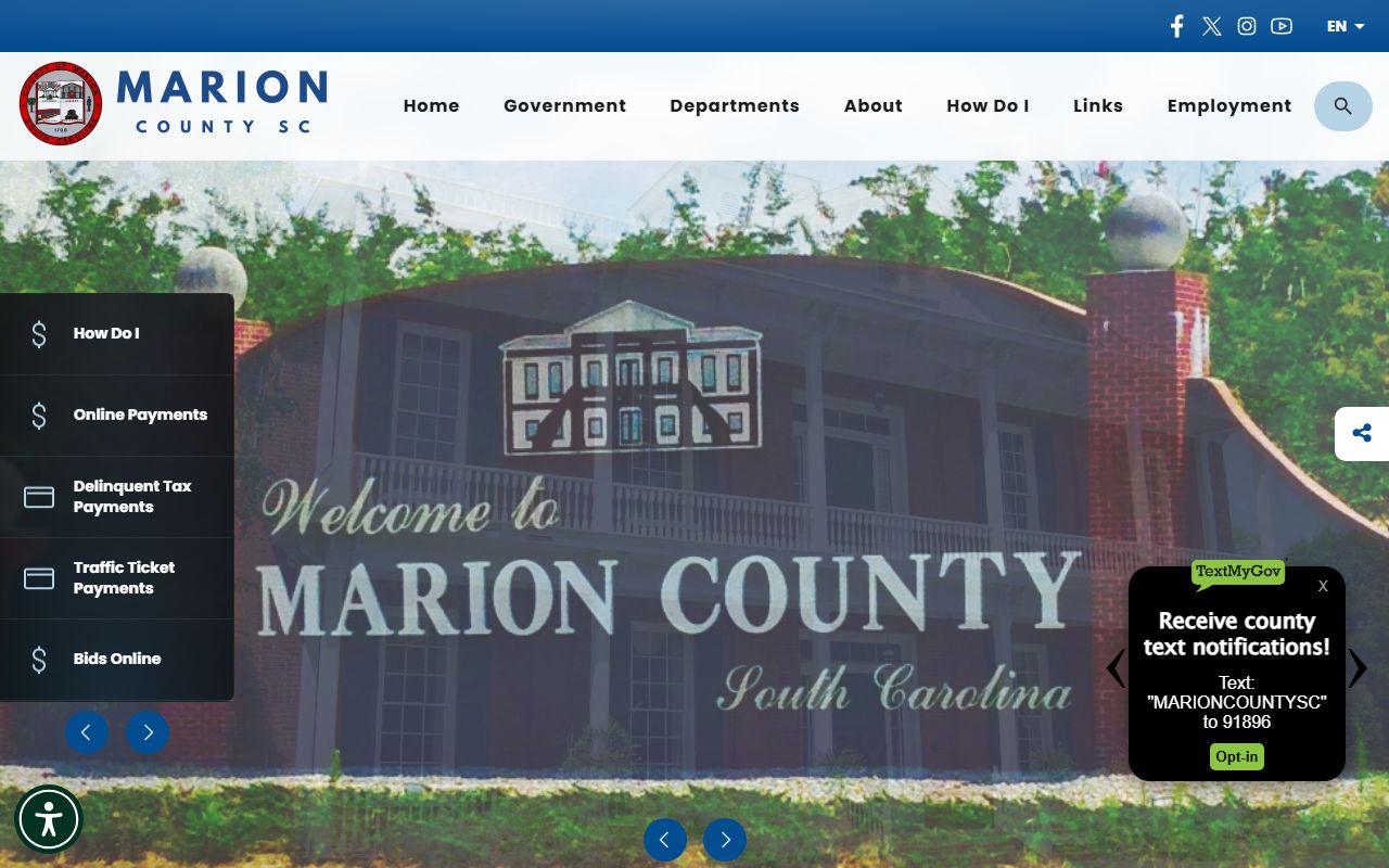 Marion County deed records on Marion County Government website
