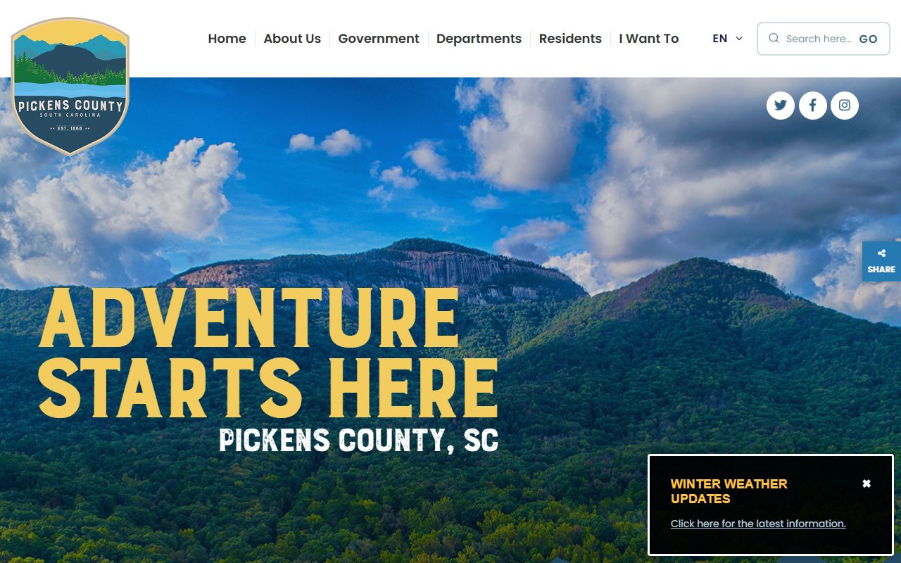 Pickens County deed records on Pickens County Government website